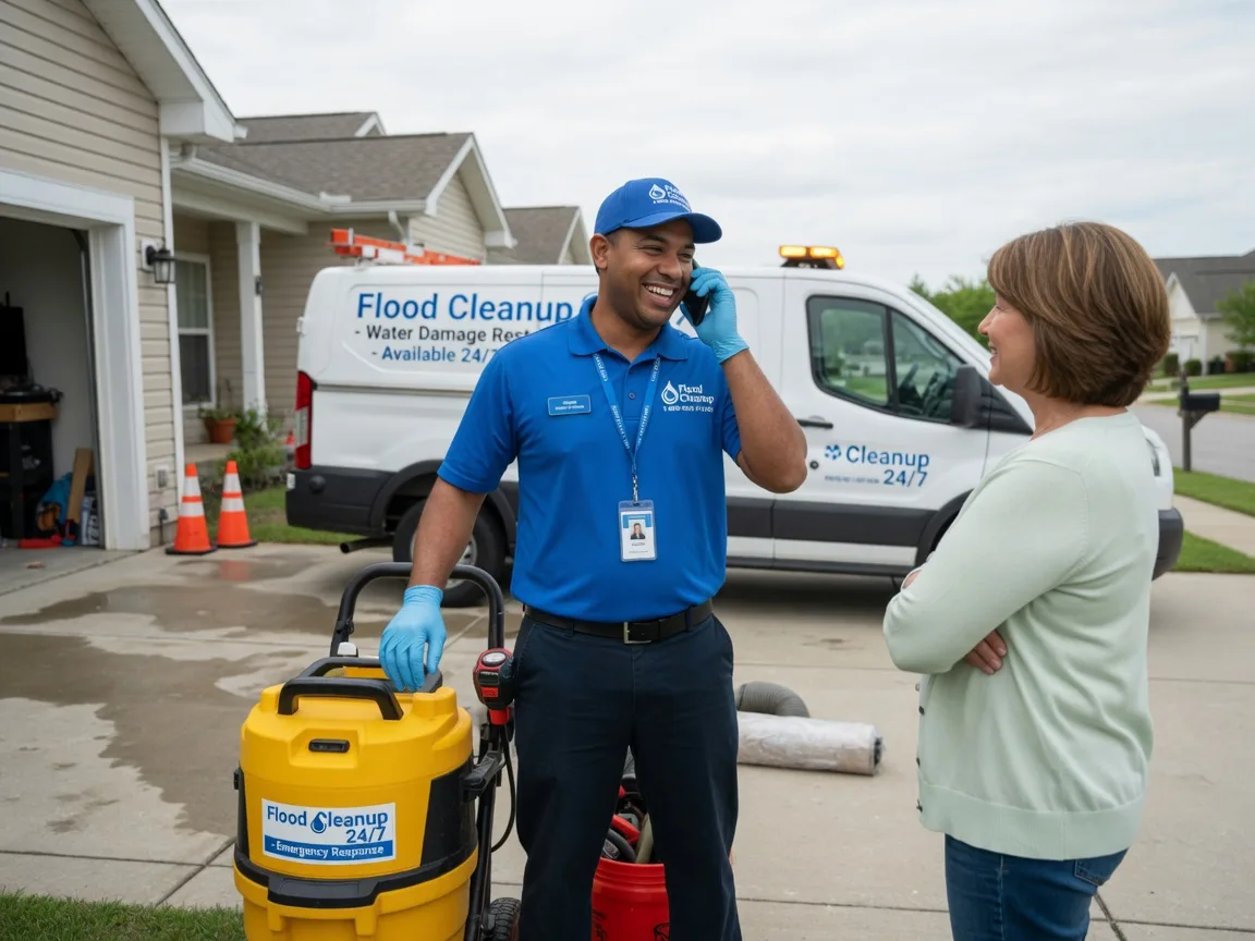Flood Cleanup New Cambria, KS FAQs
