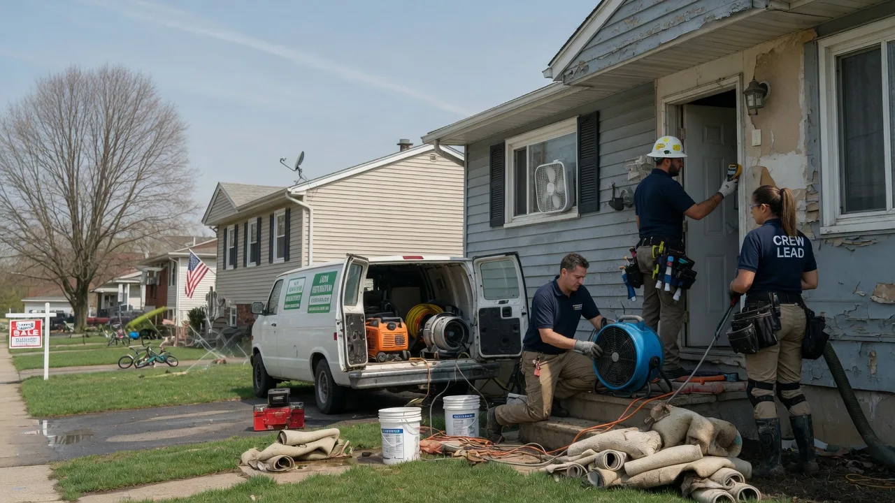 Flood Cleanup in New Cambria, KS near me